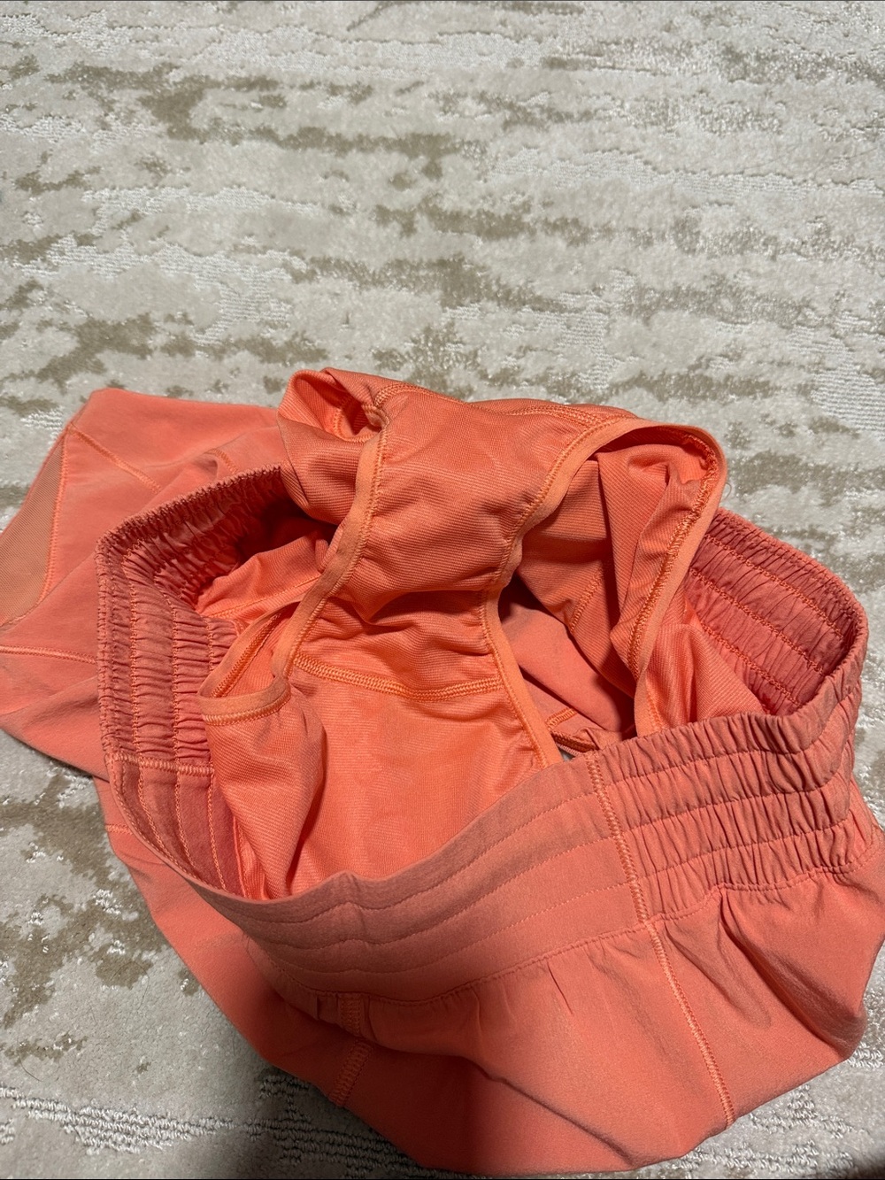 lululemon athletica Coral Running Shorts high rise, 2.5in seam - Picture 4 of 5